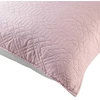 Image de Housse De Coussin "cottage" 45x45cm Rose & Gris