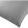 Image de Housse de Coussin Cottage 60x60cm Anthracite & Blanc