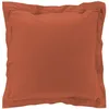 Image de Taie doreiller - DOUCEUR DINTERIEUR - 63 x 63 cm - Percaline - Orange - 100% Coton