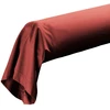 Image de Taie De Traversin "percaline" 85x185cm Terracotta