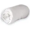 Image de Drap housse - DOUCEUR DINTERIEUR - 160 x 200 cm - Jersey uni - Blanc - Bonnet 30 cm