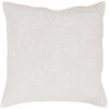 Image de Housse De Coussin "florette" 60x60cm Blanc