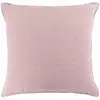 Image de Housse De Coussin "mellow" 60x60cm Rose & Blanc