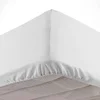 Image de Drap Housse En Coton "biolina" 140x190cm Blanc