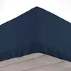 Image de Drap Housse En Coton "biolina" 140x190cm Bleu Nuit