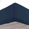 Image de Drap Housse En Coton "biolina" 180x200cm Bleu Nuit