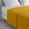Image de Drap Plat En Coton "biolina" 240x300cm Ocre