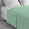 Image de Drap Plat En Coton "biolina" 240x300cm Sauge