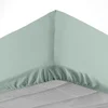 Image de Drap Housse "lina" 140x190cm Sauge