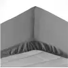 Image de Douceur d'intérieur-drap housse 160x200 cm - bonnet 30 cm - 100% coton - anthracite 1644556