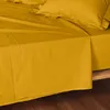 Image de Drap Plat Lina 180x290cm Curry