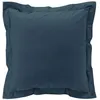 Image de Taie doreiller carrée 63x63 cm - Percale 100% coton - Bleu nuit