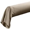 Image de Taie de traversin 85x185 cm - Percale 100% coton - Sable