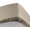 Image de Drap Housse "percaline" 90x190cm Sable