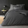 Image de Housse de couette 2 personnes 260 x 240 cm   Percale de coton 78 fils   Acier