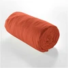 Image de Drap Housse En Gaze De Coton "angelia" 160x200cm Terracotta