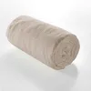 Image de Drap housse 2 personnes 160 x 200 cm double gaze coton 57 fils Angelia Sable