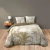 Image de Parure de lit 240 x 220 cm 100% coton 42 fils Cocoty - housse + 2 taies 63x63 cm beige