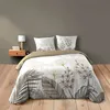 Image de Housse de couette 260 x 240 cm coton 42 fils + 2 taies Bastille