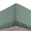 Image de Drap Housse Uni "linella" 140x190cm Sauge