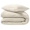 Image de Parure de lit 240 x 220 cm + 2 taies   bouclette unie helena naturel PRODUIT202567XJ