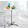 Image de Nappe de protection PVC PAILETTES ARGENT ronde 140 cm - DECOR 10 - Rectangulaire - Lavable