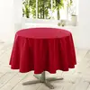 Image de Nappe Ronde Antitache "essentiel" 180cm Rouge