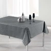 Image de Nappe Rectangulaire Imprimée "shantung" 150x300cm Gris
