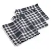 Image de Lot De 3 Serviettes De Table "traditio" 45x45cm Noir