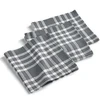 Image de Lot De 3 Serviettes De Table "traditio" 45x45cm Anthracite