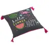 Image de Coussin Déco Déhoussable "ibiza" 40x40cm Gris
