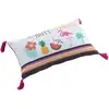 Image de Coussin Déco Déhoussable "ibiza" 30x50cm Rose
