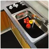 Image de Tapis Multi-usage En Pvc "tubulo" 32x43cm Noir