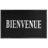Image de Tapis D'entrée "maison" 45x75cm Noir & Gris