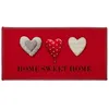 Image de Tapis - Home Passion - Imprimé - Rouge - Antidérapant - 57x115cm
