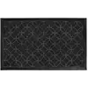 Image de Tapis D'entrée En Relief "emilio" 45x75cm Noir