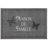 Image de Tapis Rectangle "familia" 40x60cm Gris