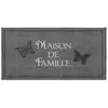 Image de Tapis Rectangle "familia" 50x120cm Gris