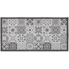 Image de Tapis Déco Rectangle "persane" 50x120cm Gris