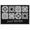 Image de Tapis D'entrée Rectangulaire "alfama" 40x60cm Noir