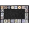 Image de Tapis D'entrée Imprimé "ceramiko" 45x75cm Gris