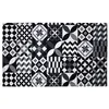 Image de Tapis Relief Imprimé Calypso 45x75cm Noir
