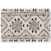 Image de Tapis Déco À Motifs "saharienne" 60x110cm Beige
