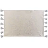 Image de Tapis Déco Imprimé "solea" 60x90cm Argent