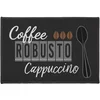 Image de Tapis De Cuisine Imprimé "cappuccino" 40x60cm Marron