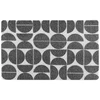 Image de Tapis Rectangulaire Déco "cosmix" 45x75cm Gris