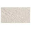 Image de Tapis uni à relief Ankara 60x110 - Beige - Douceur Dintérieur