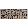 Image de Tapis Multi-usage Tissé "kitchen" 45x120cm Naturel