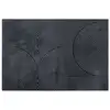 Image de Tapis D ©co Imprim © "g ©ode" 140x200cm Anthracite