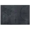 Image de Tapis - DOUCEUR DINTERIEUR - Geode - 140x200 - Anthracite - Motifs circulaires en relief